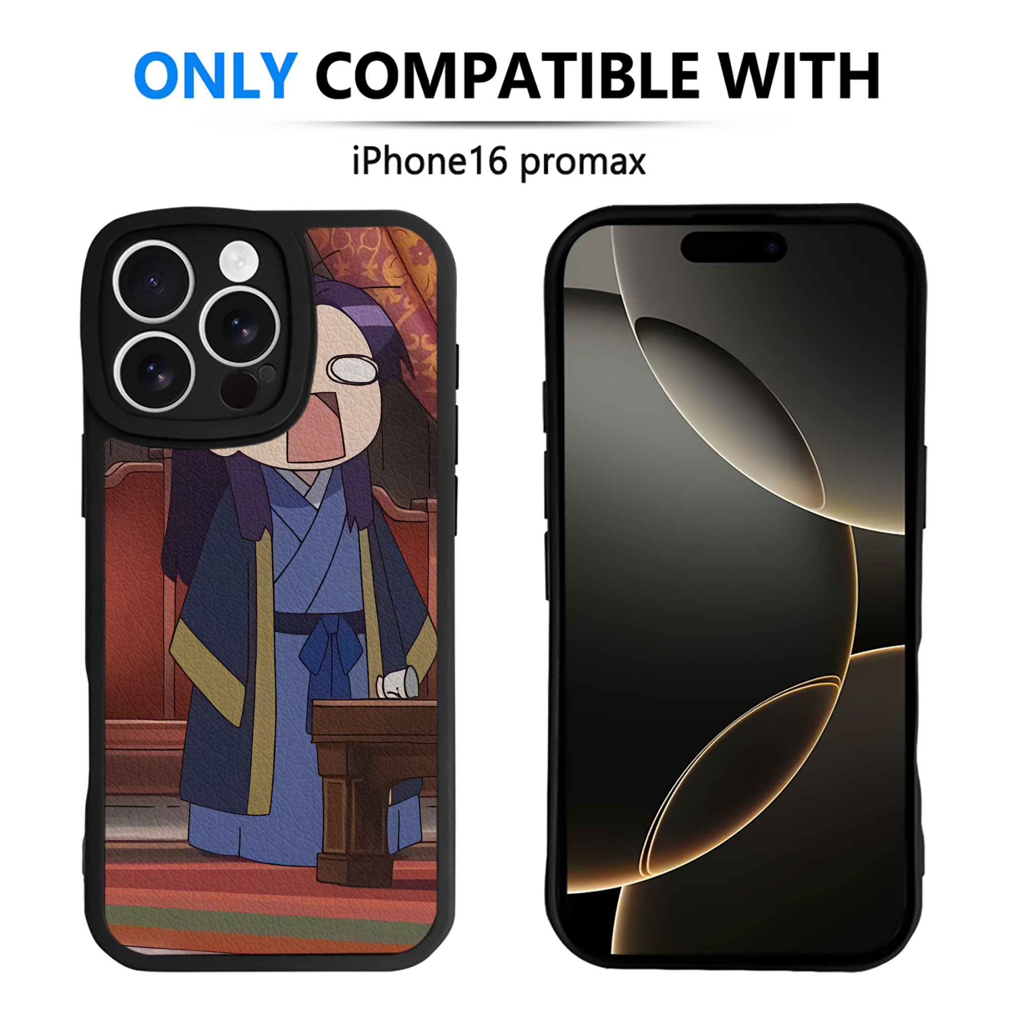 薬屋のひとりごと The Apothecary Diaries 【iPhone 16シリーズ対応】シリコンスマホケース（レザー調） 材質：シリコン